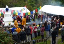 Sacred Stupa Site Consecration Event, North Wales
